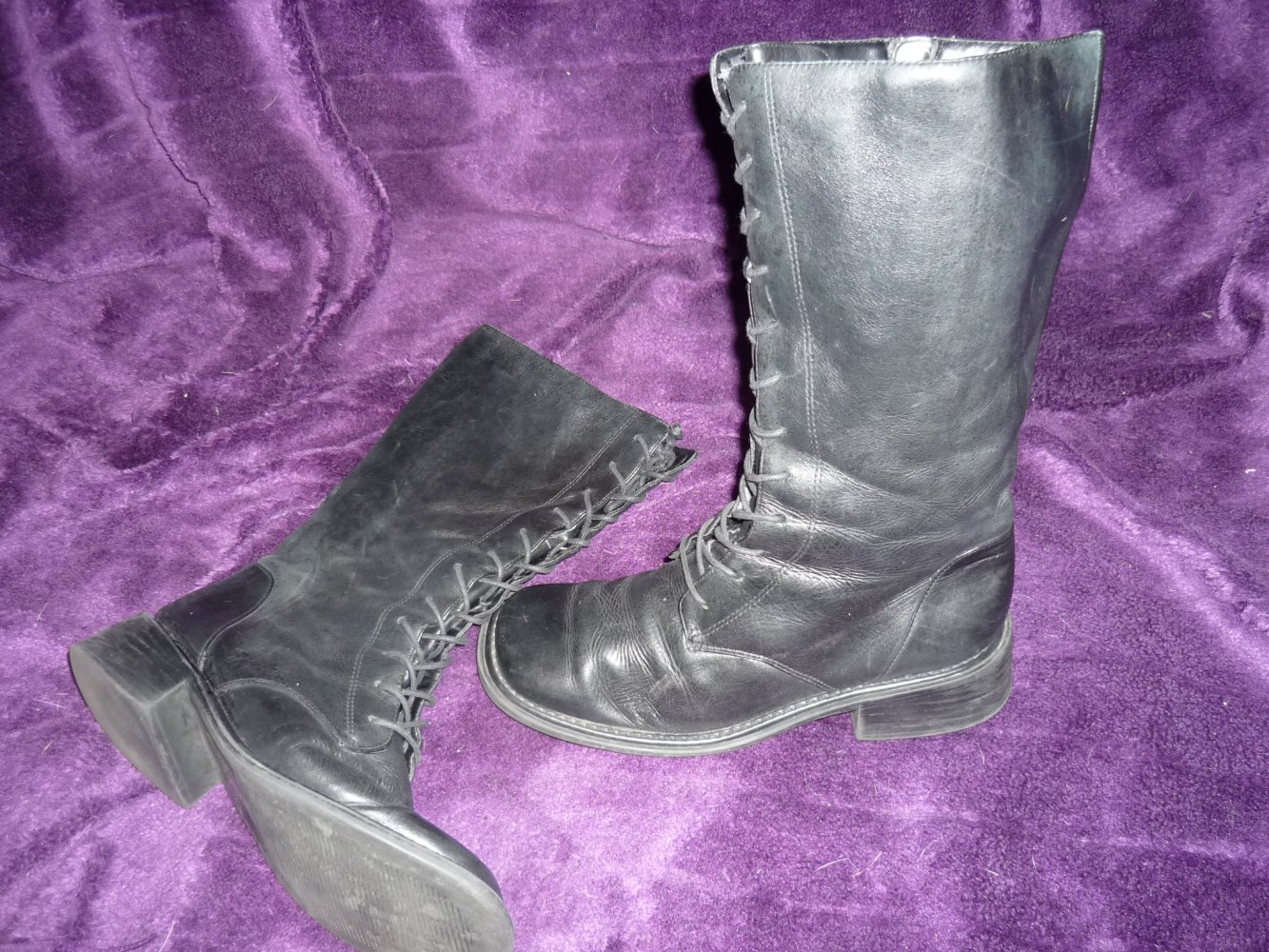 Schnürstiefel Mary Poppins Style Gr. 38 Gothic Lagenlook