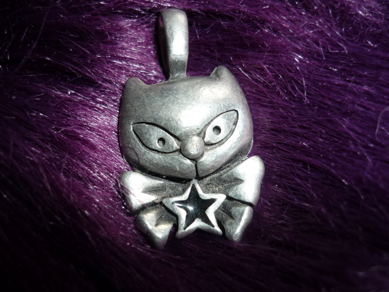 Katzenanhänger Rockabilly Punk