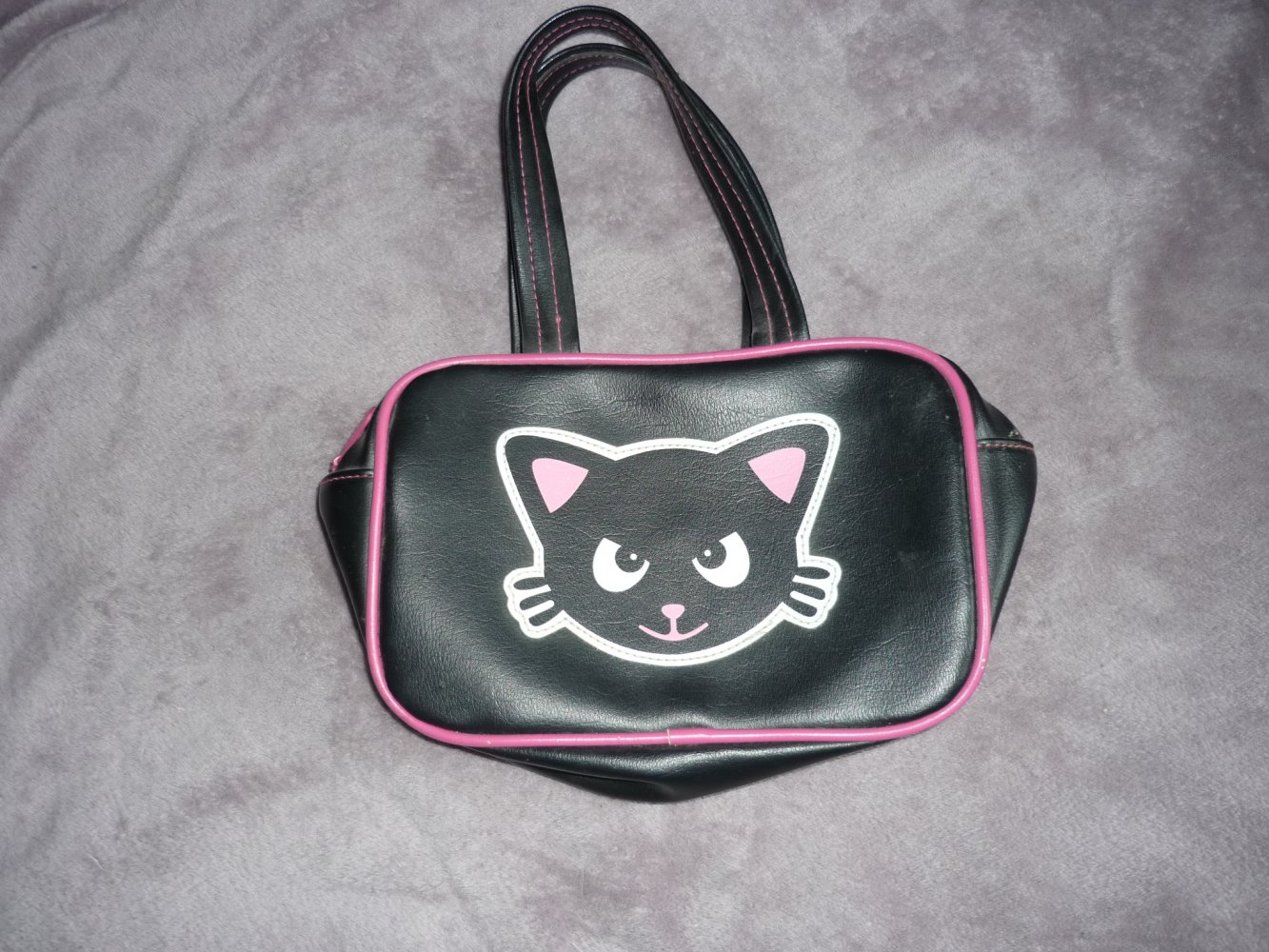 kleine witzige Kitty Katzentasche Rockabilly Gothic Punk