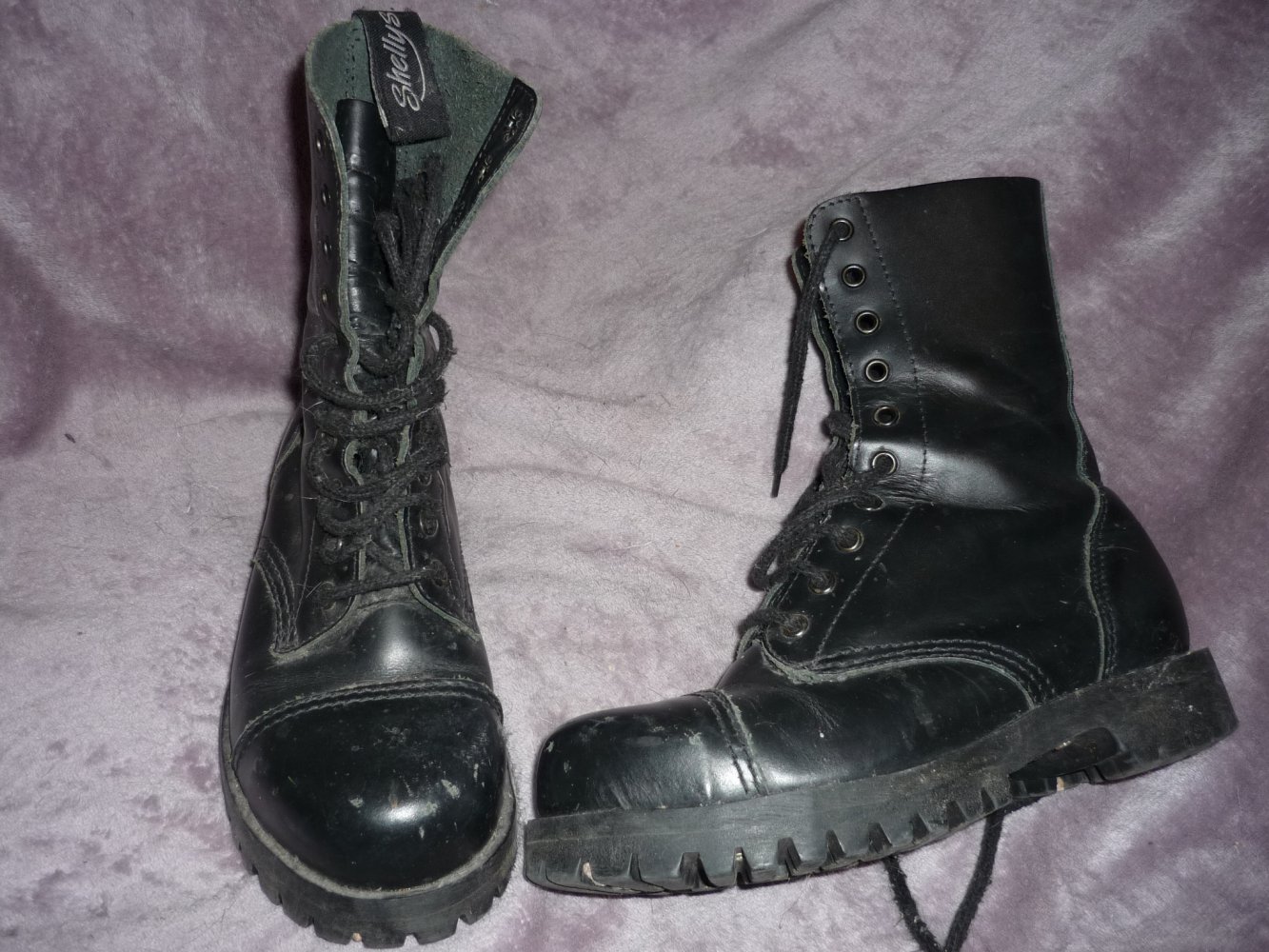 Original Shellys .10 Loch Rangers Gothic Punk 37 Springerstiefel Kleiderkorb.de
