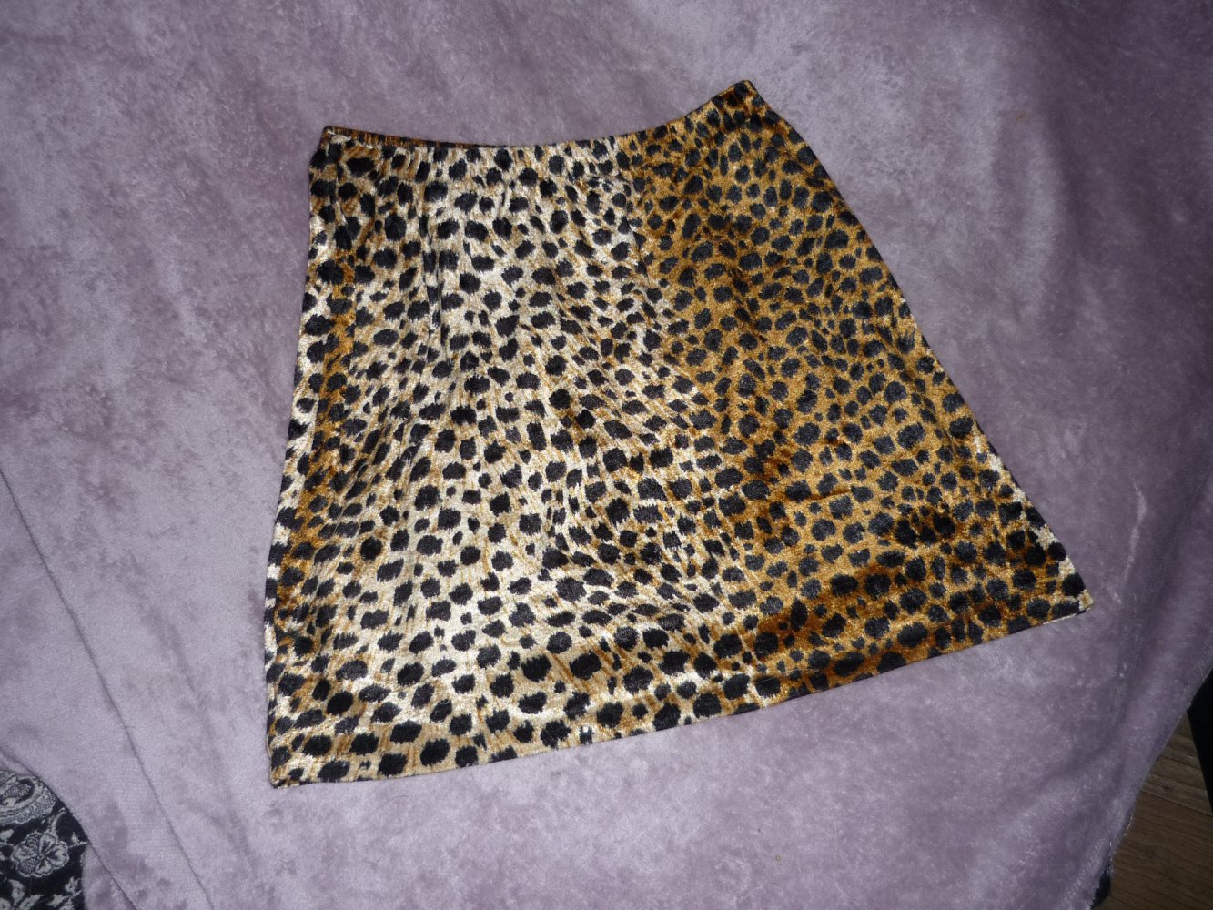 Leo  Mini Samtrock Gothic Rockabilly Punk M