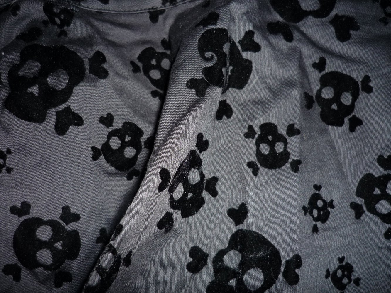 H&M Minirock Gothic Punk Rockabilly Gr. 40