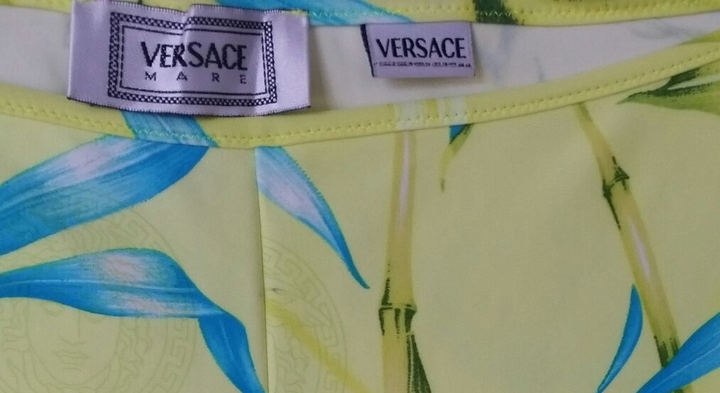 Versace mare Designer Hose Pants Leggings Gr. S