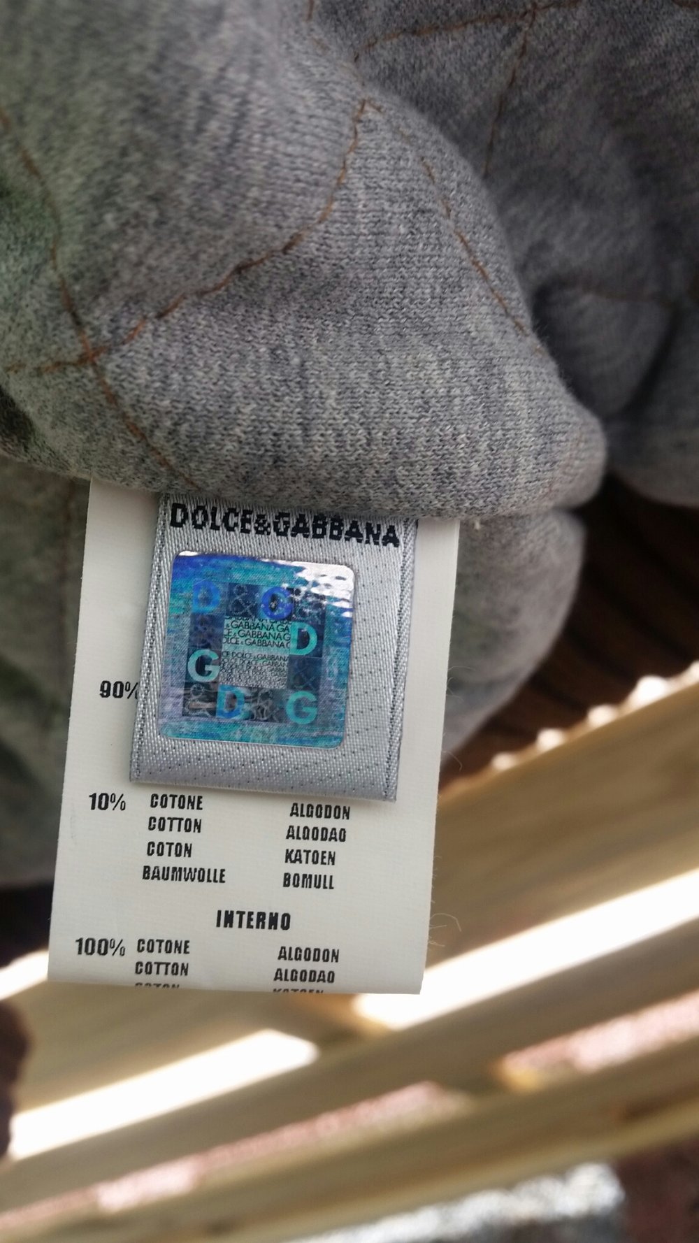 D&G Junior Lammlederjacke mit Kapuze