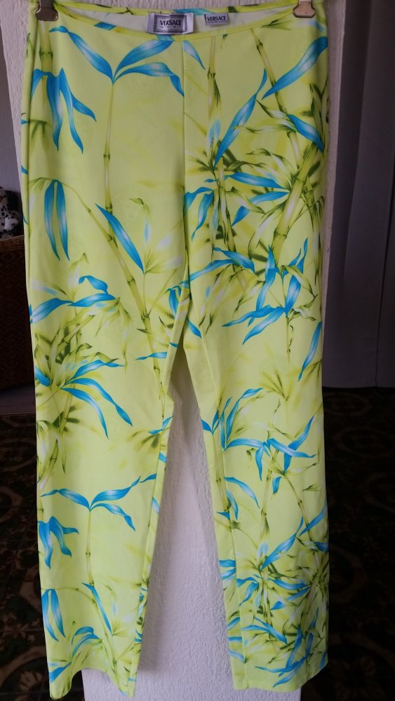 Versace mare Designer Hose Pants Leggings Gr. S