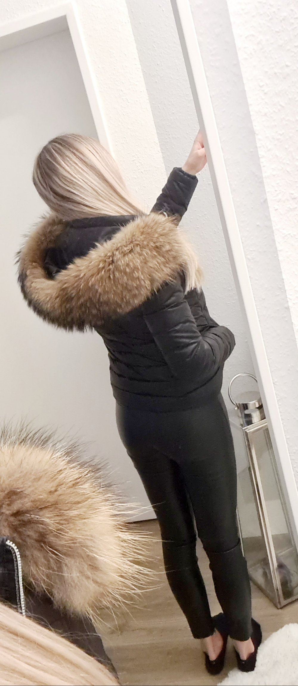 We Love Furs Jacke Neuwertig Gr. S Echtfell