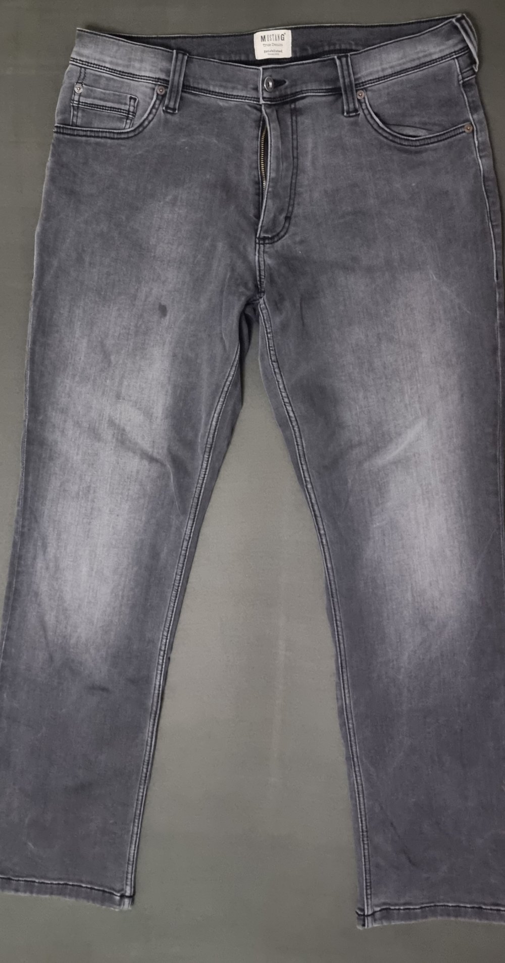 Mustang Jeans Grau/Schwarz