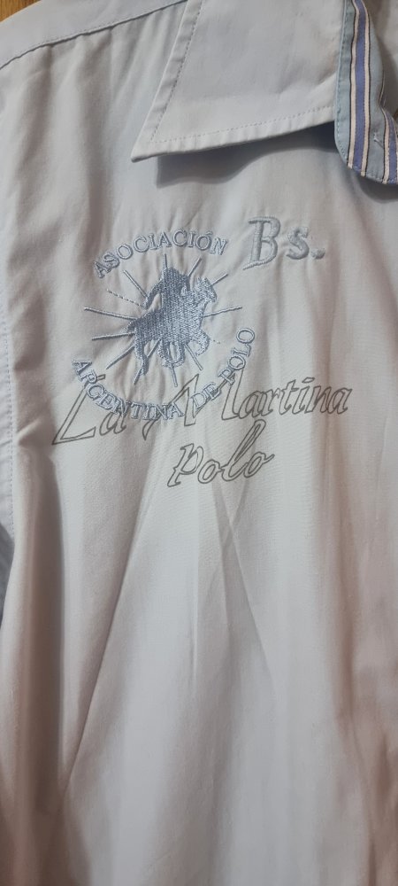 La Martina Hemd hellblau