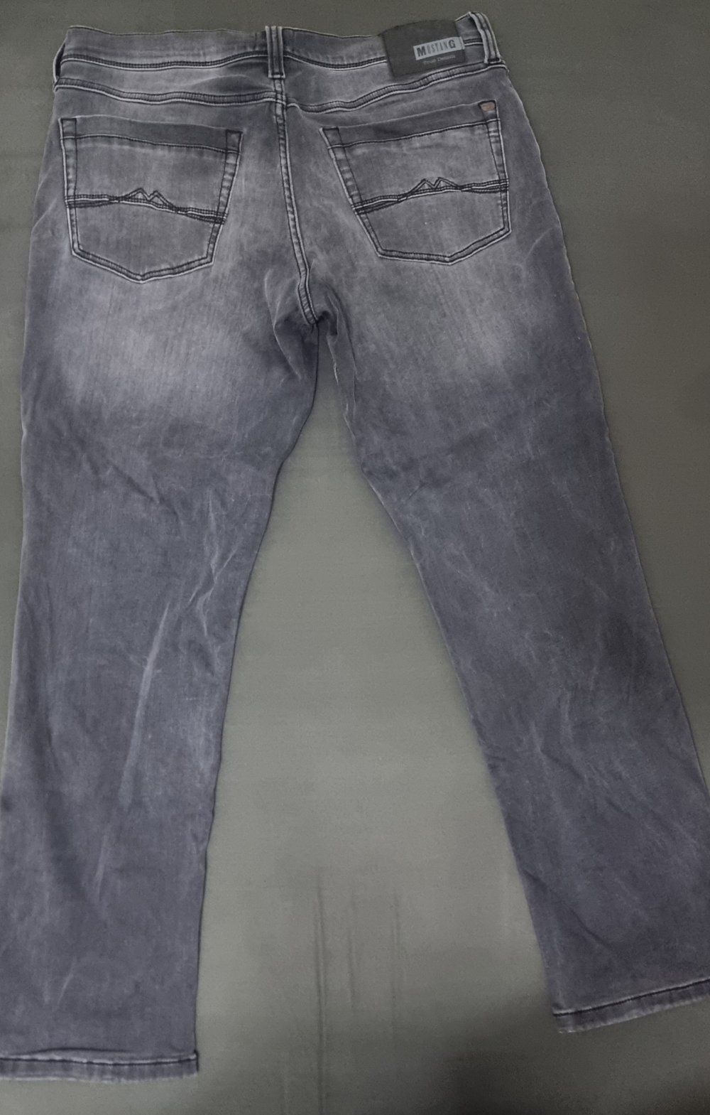 Mustang Jeans Grau/Schwarz