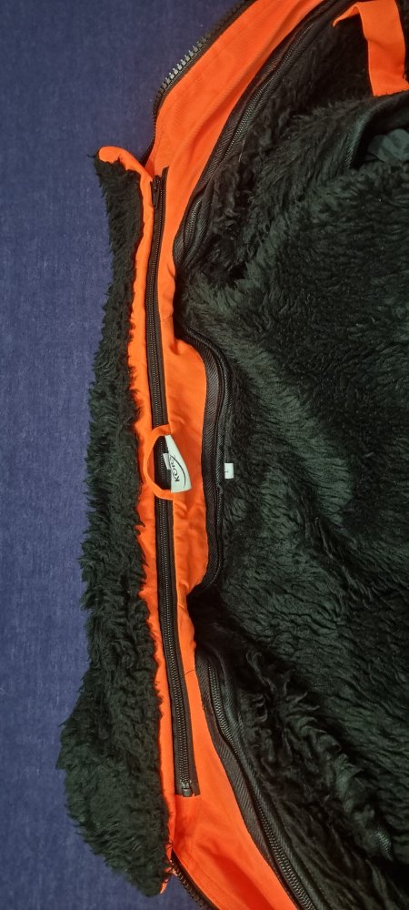 Orangene Warnjacke Korsar