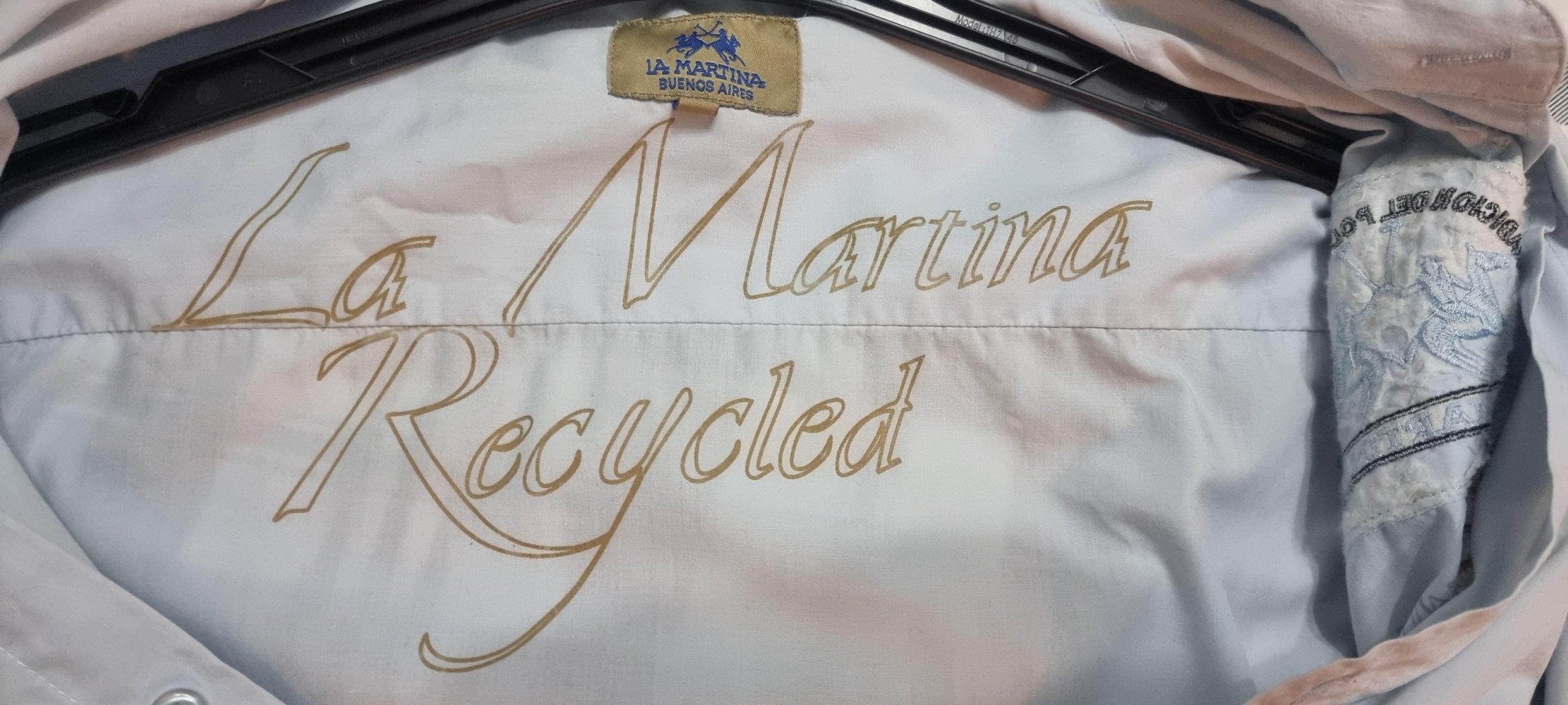 La Martina Hemd hellblau