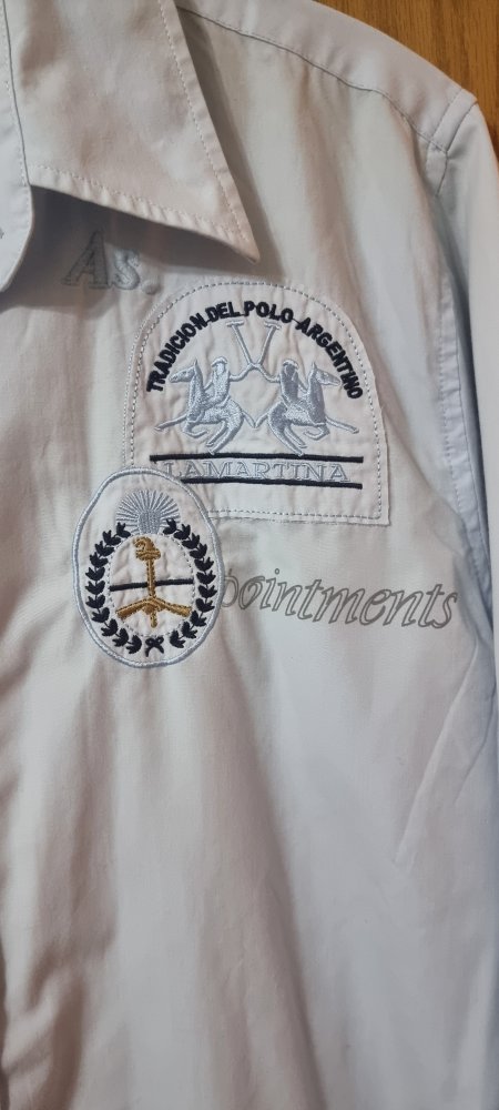 La Martina Hemd hellblau