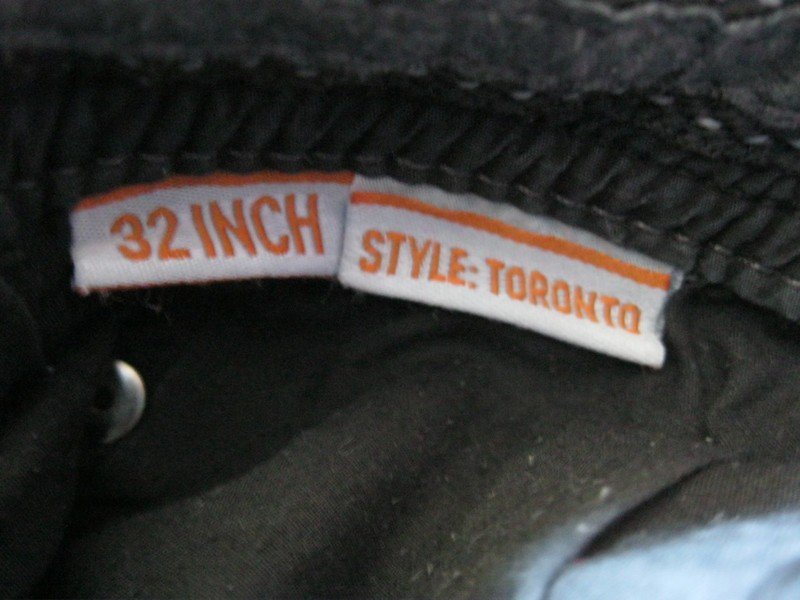 Cecil Jeans Style Toronto Schwarz gerade geschnitten Baumwolle 32 inch