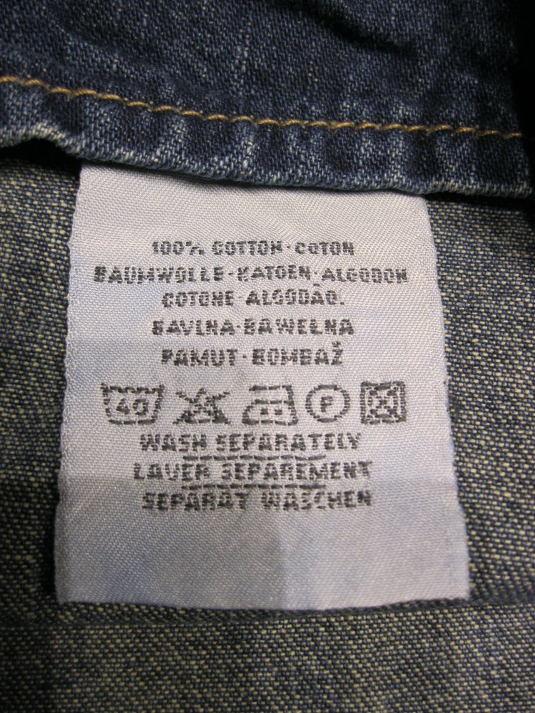 Jeanskleid # Spaghetti-Träger # blau # C&A # Baumwolle # 146