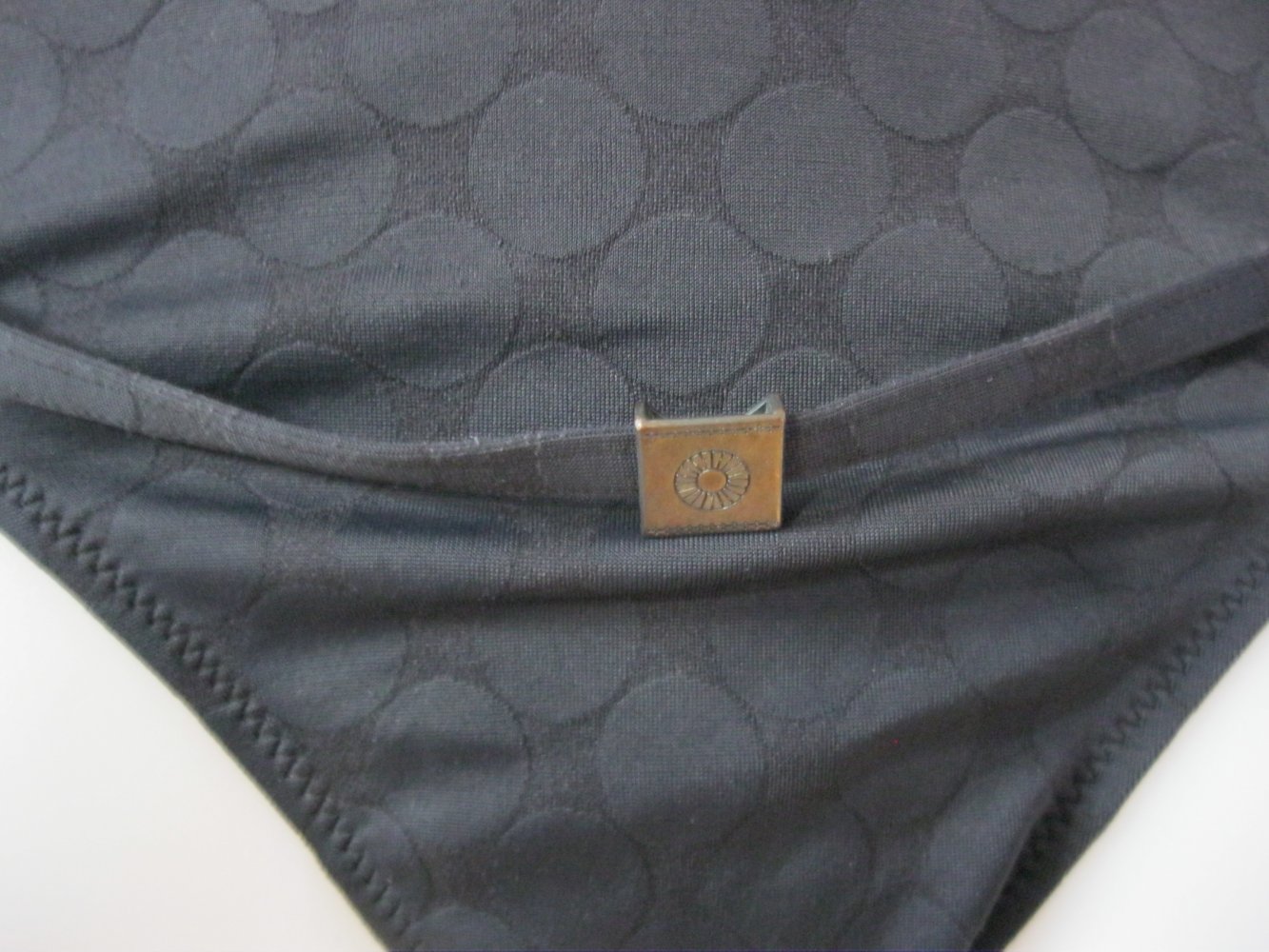 Bikinihose # Esprit # Punktmuster # Schwarz # 38