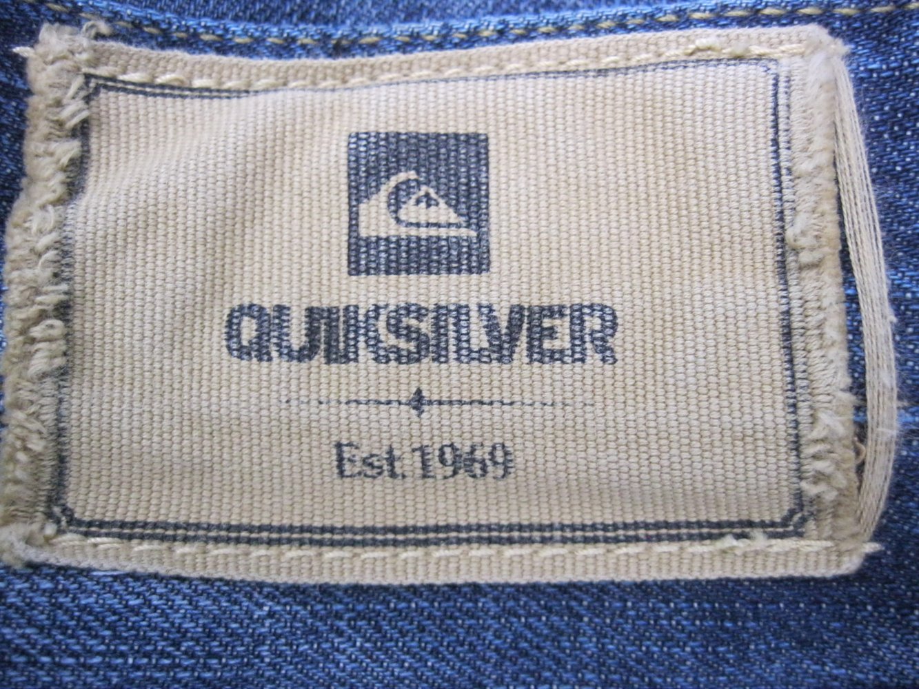 Jeans # Quicksilver # 7/8 # 100% Baumwolle # Blau # 2 (XS/34)