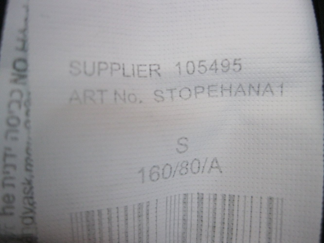 Crop-Shirt # Bluse # Tally Weijl #kurzärmlig #  Schwarz/Weiß # S