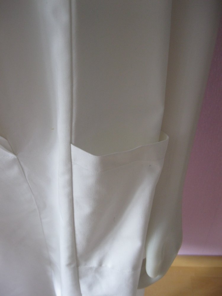 Kittel # Kasack # Damen # Clinic Job+Dress # Kurzarm # Weiß # 46