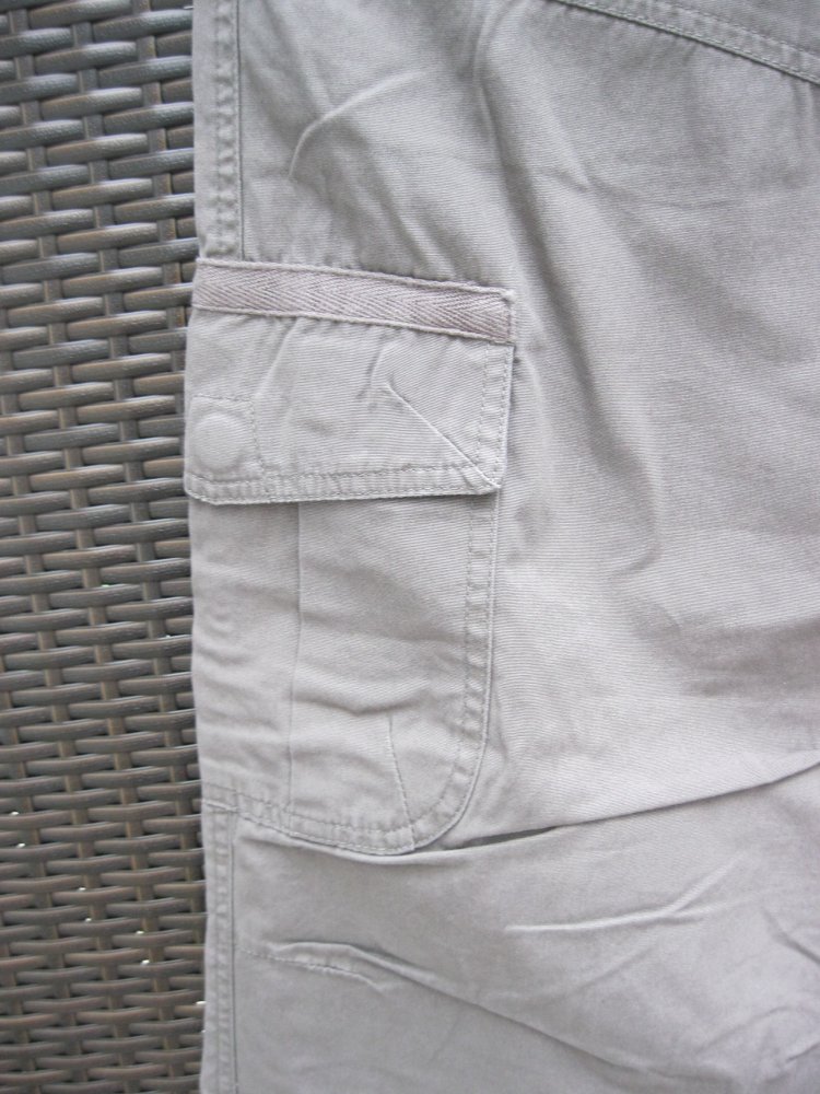 Neu # H.I.S. # Herren Jeans # Cargopant # khaki # 38x32