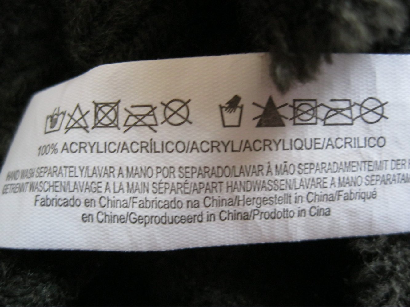 Schal gestrickt # Tuch # Primark # Anthrazit # Einheitsgröße