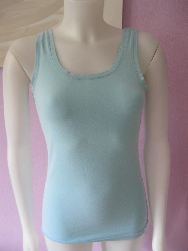 Tank-Top Türkis Jersey M