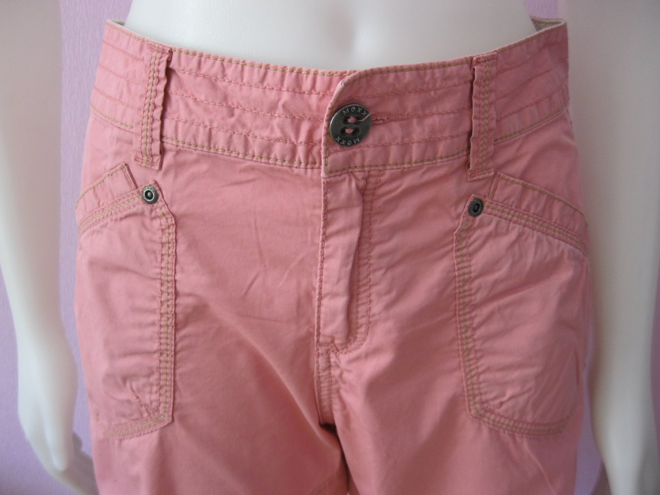 Stoffhose # Mexx # Altrosa # 100% Baumwolle # 38