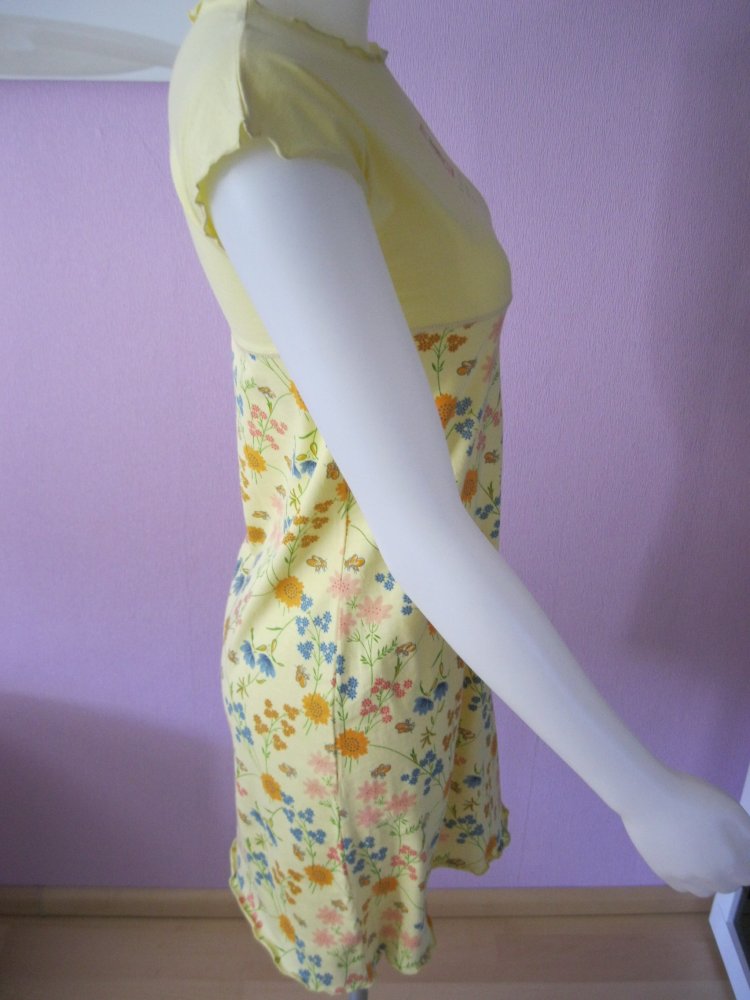 Sommerkleid # Campus # gelb # gemustert # Gr. S