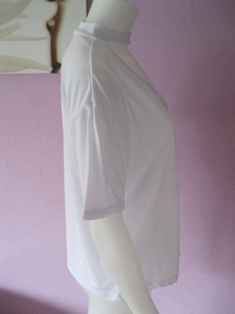 T-Shirt # Tally Weijl # 100% Viscose # weiß # M