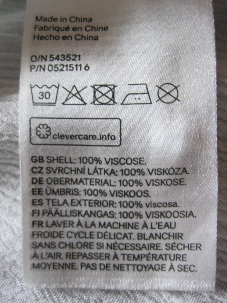 Blusen-Top # Divided # H&M # weiß # 38