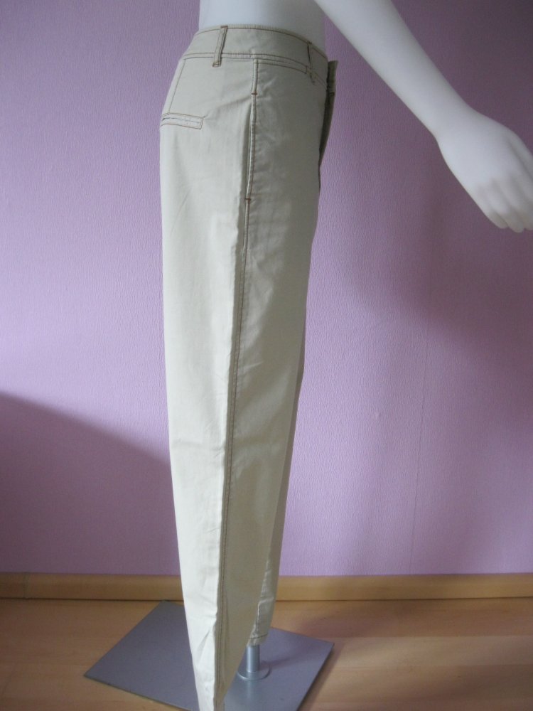Stoffhose # Rosner # Mareike # Outdoor-Hose # Creme # Baumwolle # 38