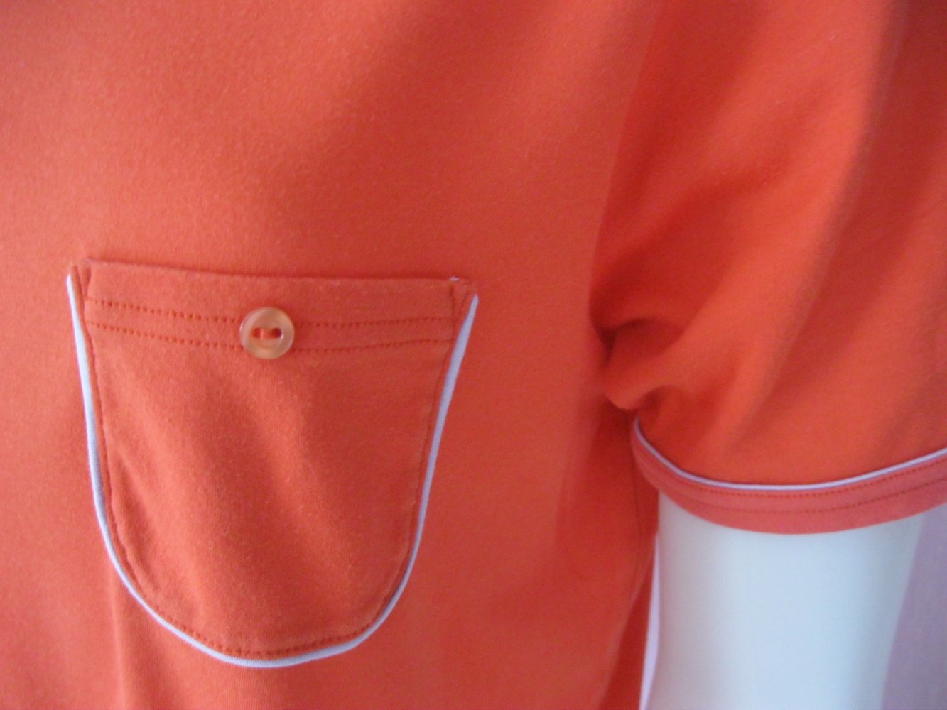 Schlaf-Shirt # Calida # Bodywear # Rot # 100% Baumwolle # S