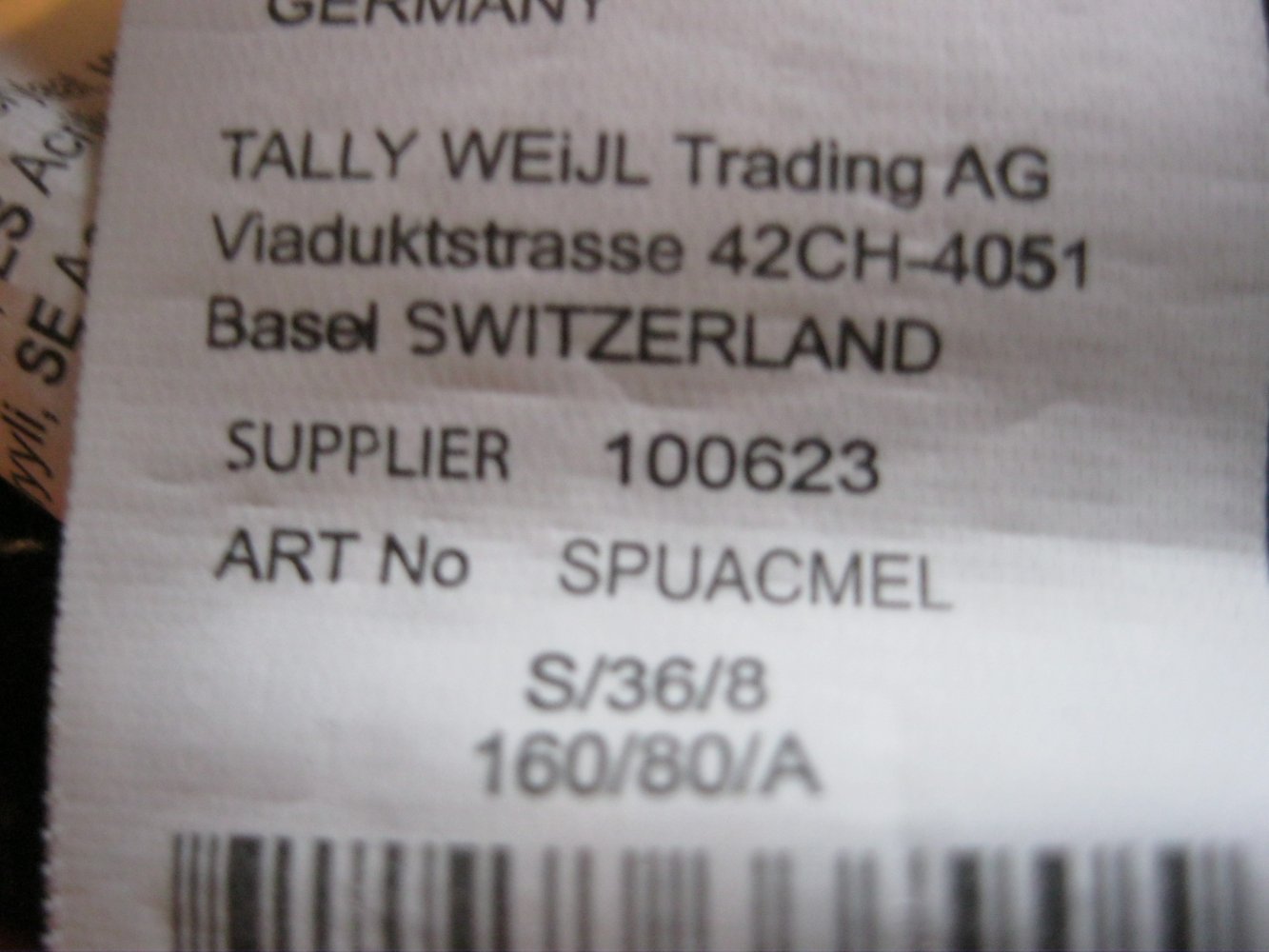 Strick-Pulli # Tally Weijl # Schwarz - Grau meliert # S/36