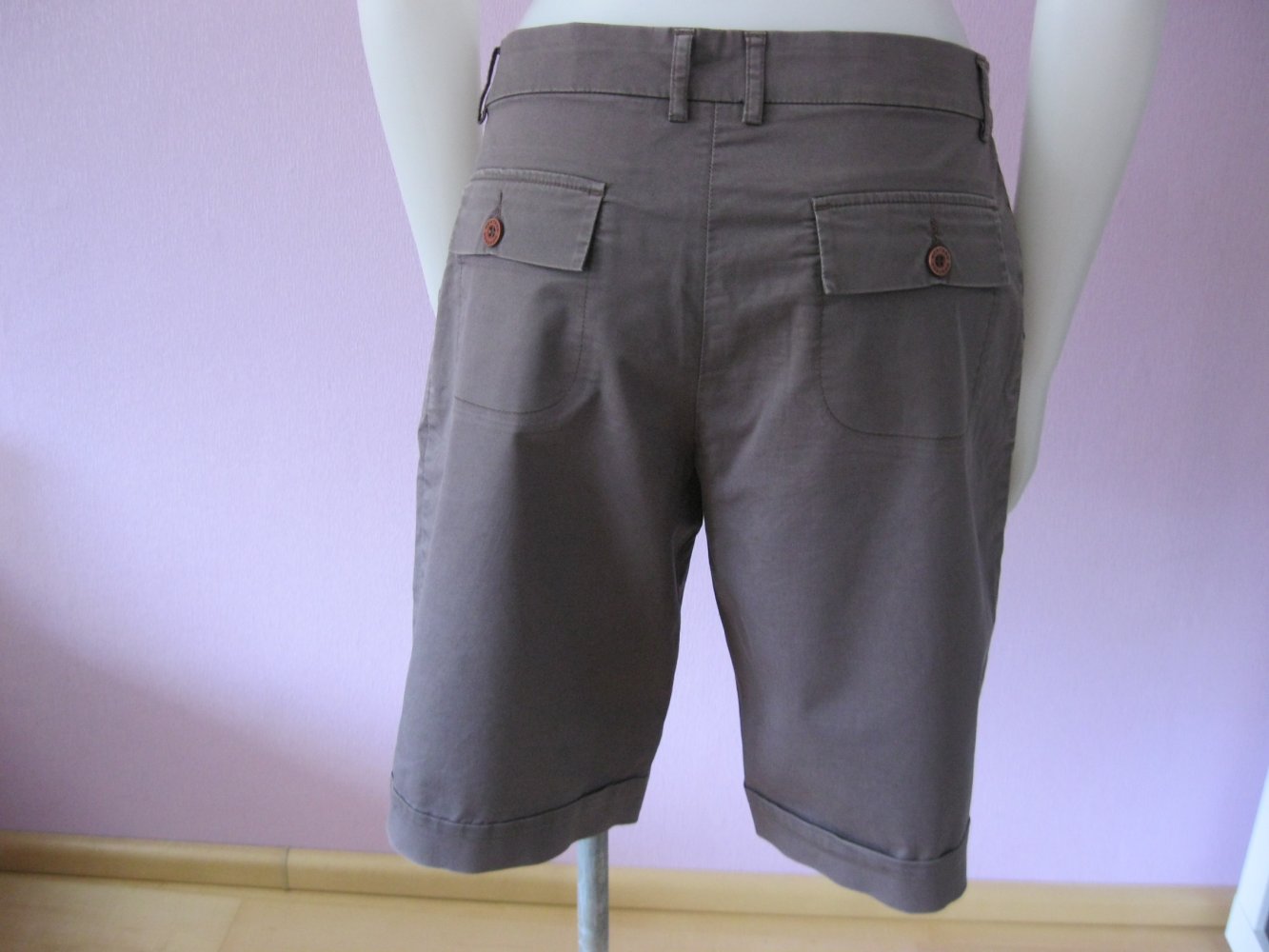 Shorts # Montego # Braun # Baumwolle # 38