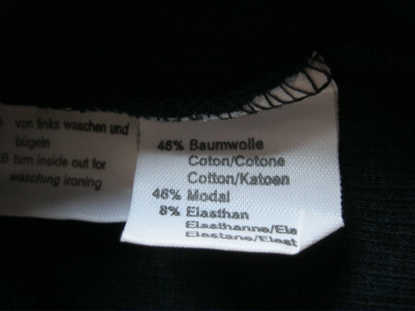 Trägerkleid Baumwolle Blumen Schwarz L 40/42)