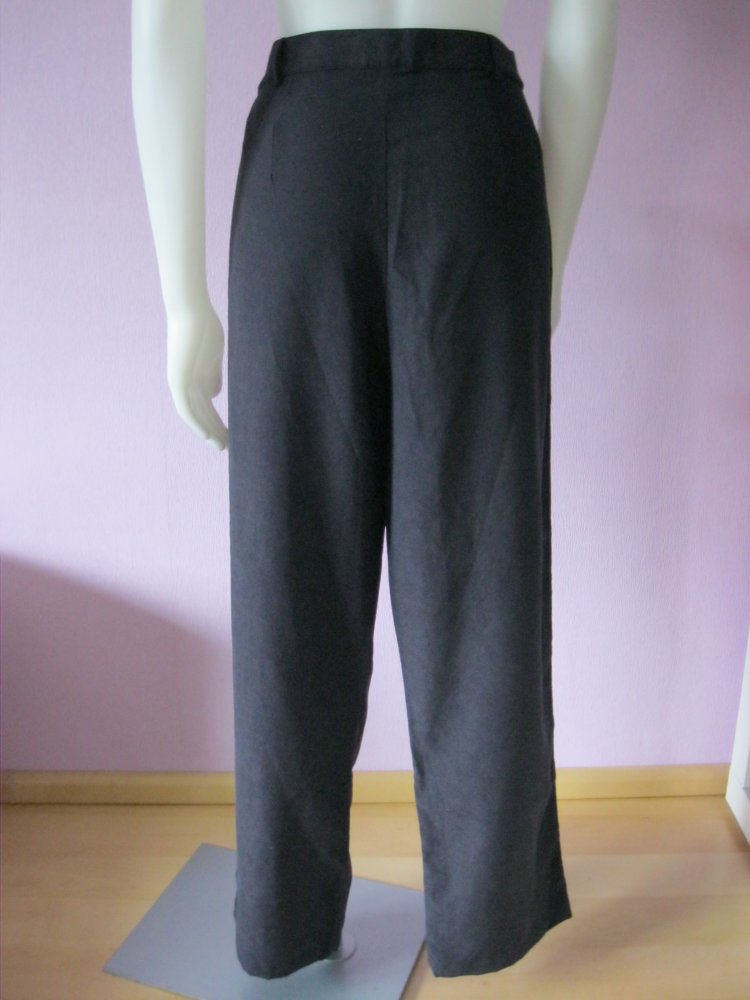 NEU # Stoffhose # Biaggini # Velours # Schwarz # 48