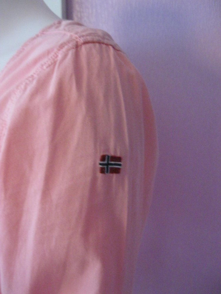 Bluse/Tunika # Napapijri # Rosa/Pink # 100% Baumwolle # M