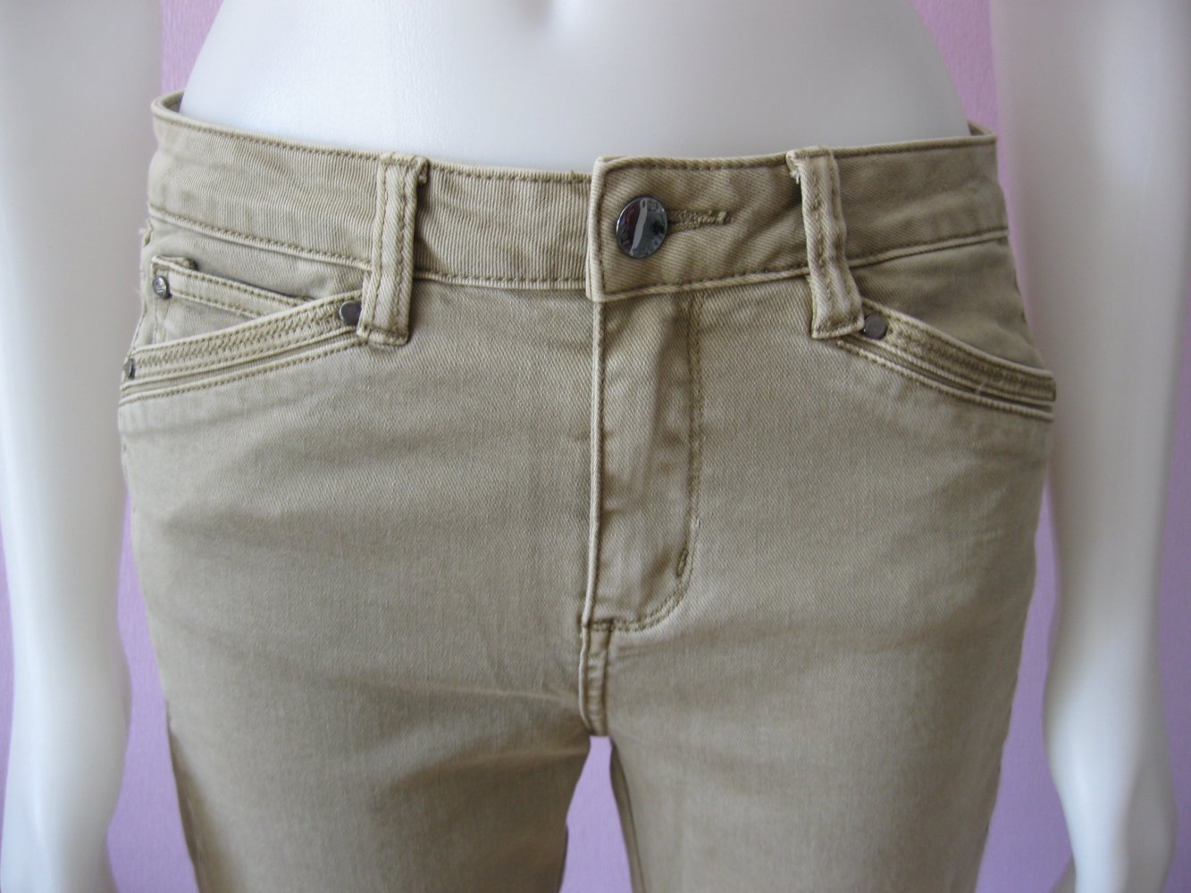 Karottenjeans # 1 2 3 Paris # Khaki # 38