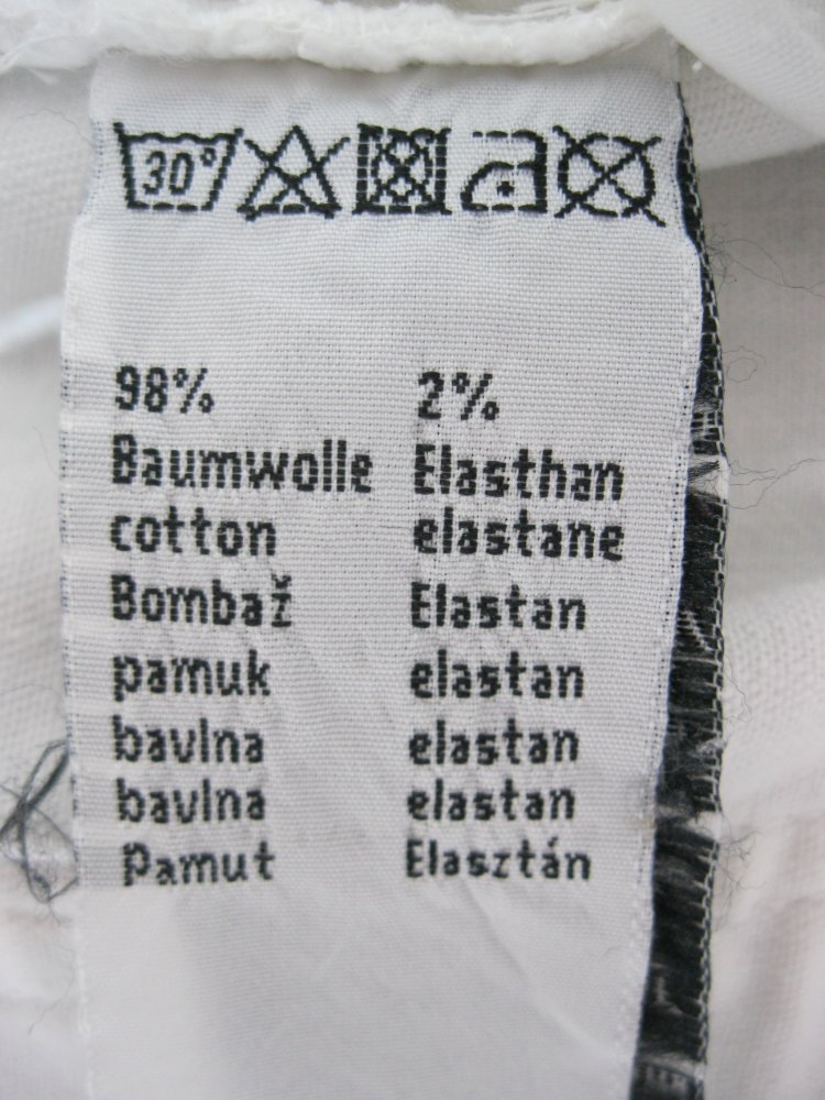 Jeans-Rock # Okay # weiß # XL/42