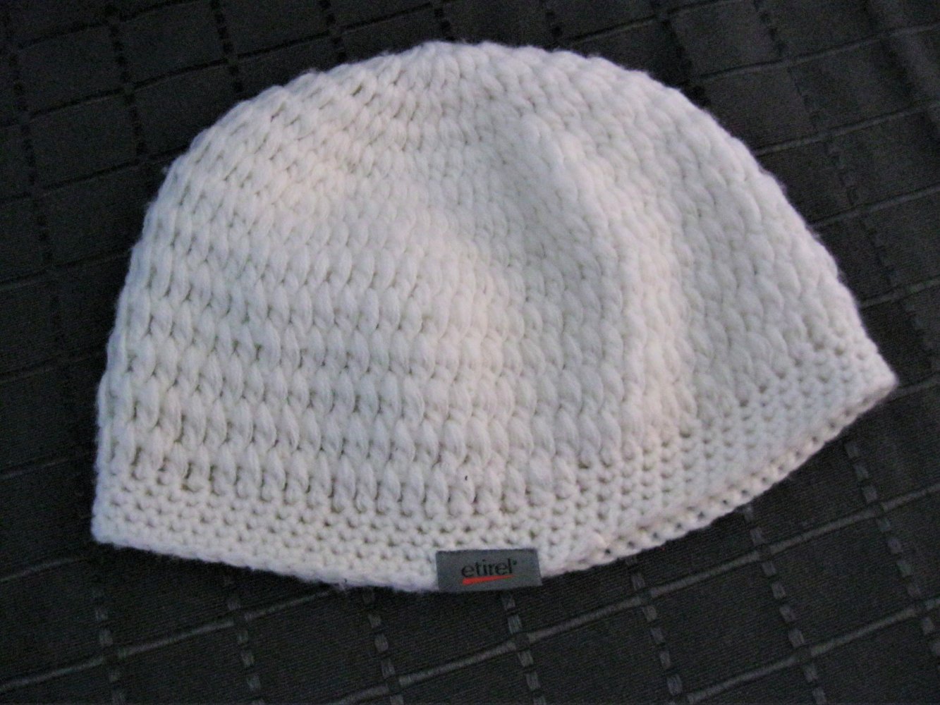 Häckelmütze # Etirel # weiß