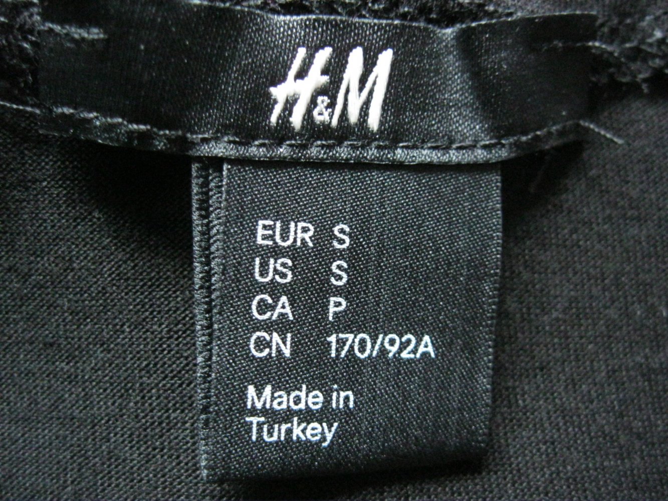 Trägerkleid # H&M # Viskose # Schwarz # S