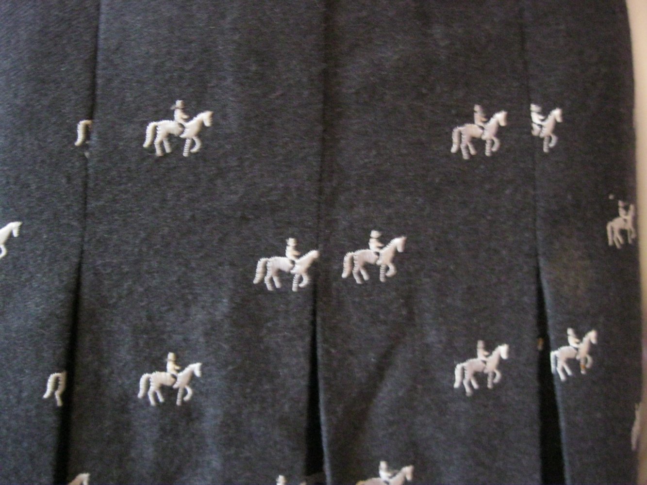 Faltenrock # 100% Wolle # Barco Sport # Grau # 36