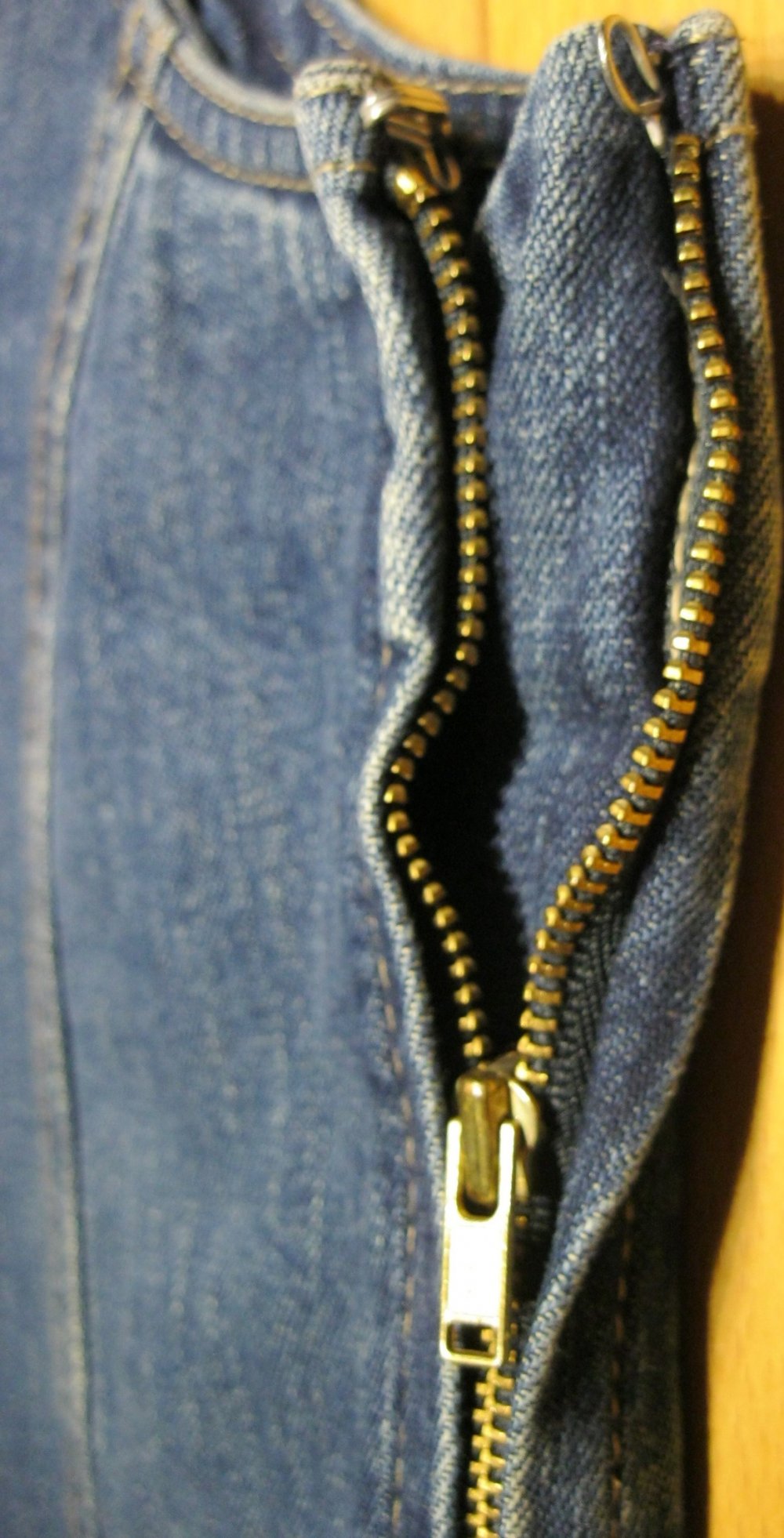 Jeanskleid # Spaghetti-Träger # blau # C&A # Baumwolle # 146