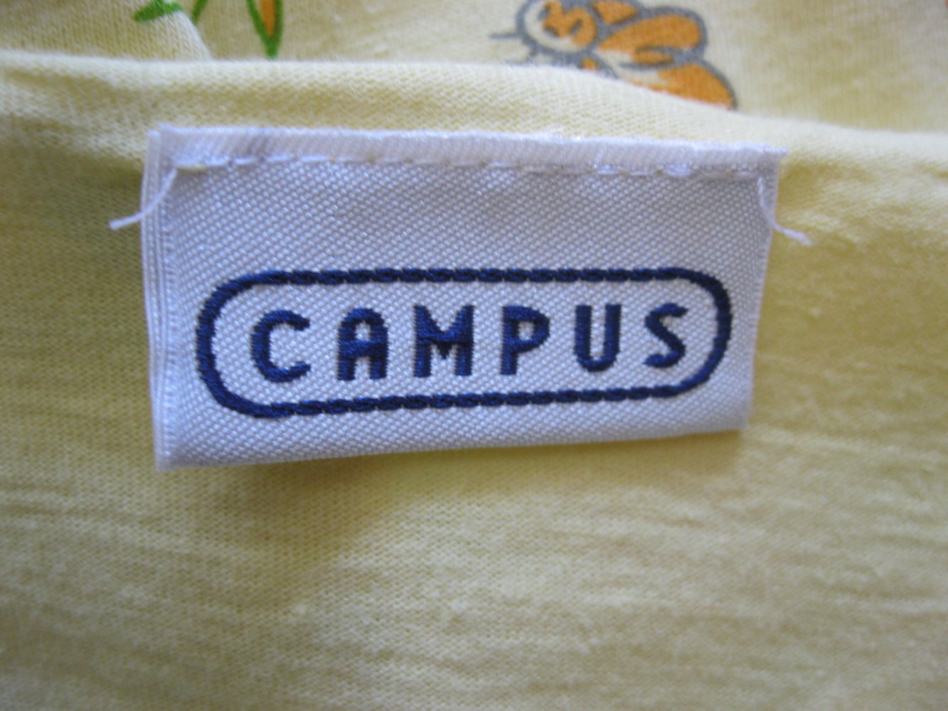 Sommerkleid # Campus # gelb # gemustert # Gr. S