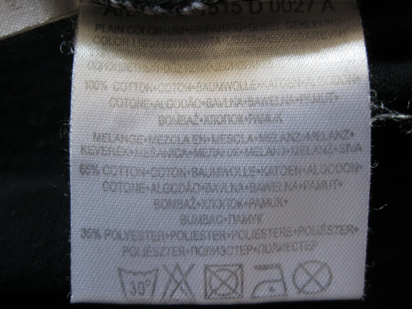 T-Shirt # U?D # Schwarz/Silber/Lila # Print # Strass #M 