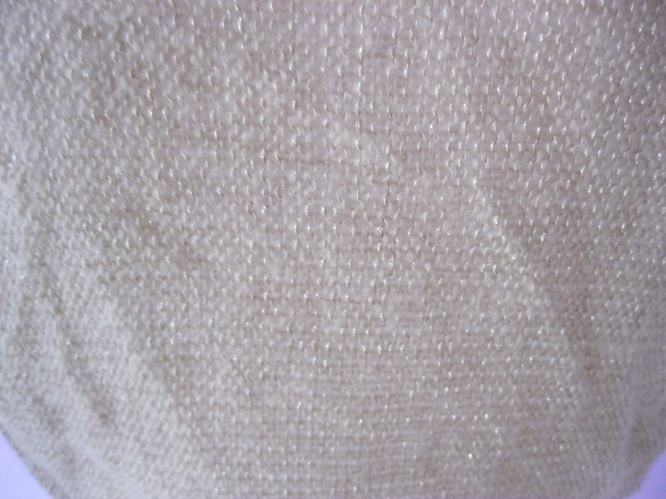 H&M Bolero gestrickt Mohair Beige / Gold Metallic S