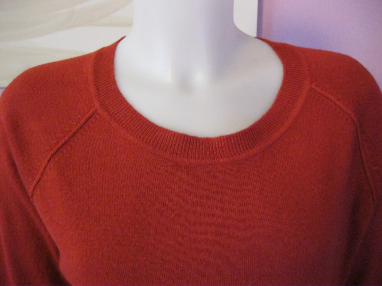 Feinstrick-Pullover # Rostrot # Primark # M