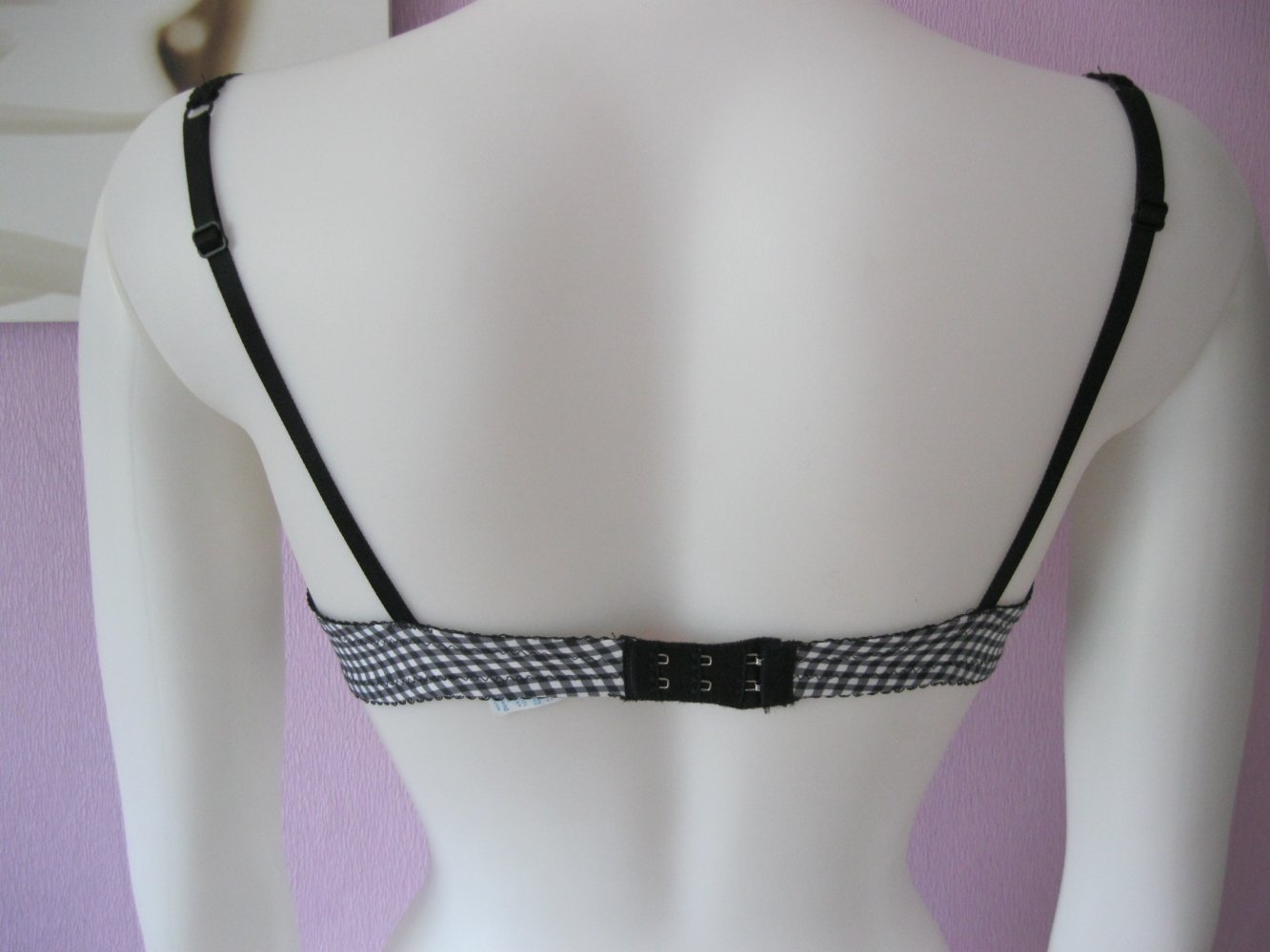 Triumph # Push-up-BH # Dirndl Love WHU # Spitze # Schwarz/Weiß #  Cup 75A