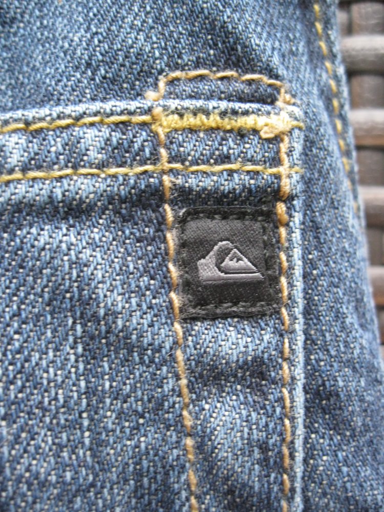 Jeans # Quicksilver # 7/8 # 100% Baumwolle # Blau # 2 (XS/34)