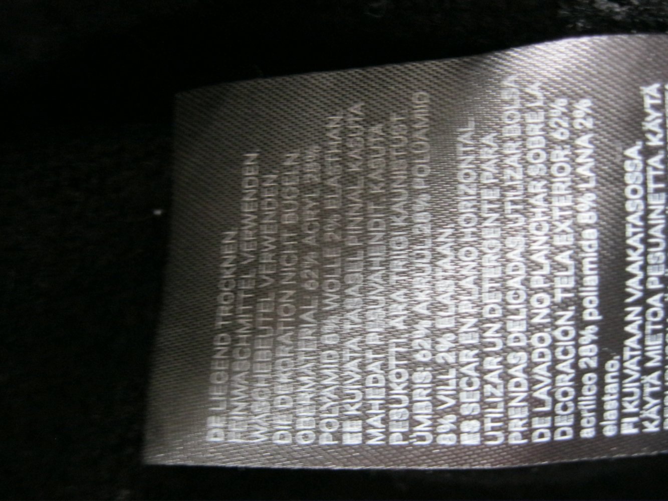 Festlicher Pulli # Strick # H&M # schwarz # Strasssteine # M