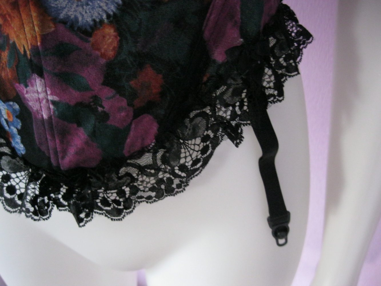 Corsage # Escora # Blumen-Print # Spitze # 85 C